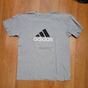 Comfy gray cotton Adidas t-shirt  - Medium